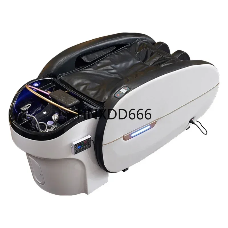 

Modern intelligent comfortable electric multipurpose hair washing salon table massage shampoo bed