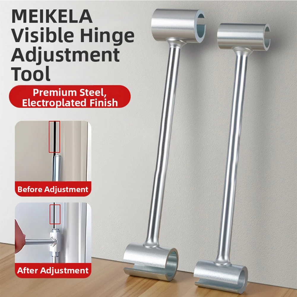 Door Hinge Adjustment Hand Tool, Dual Ended Wrench For Precise Gap Maintenance  Manual Flag Hinge Alignment Tool
