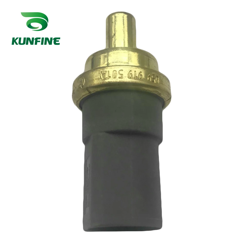 KUNFINE Car Engine Coolant Temperature Sensor Water Temp Switch For VW Passat Golf Audi 059 919 501A/059919501A
