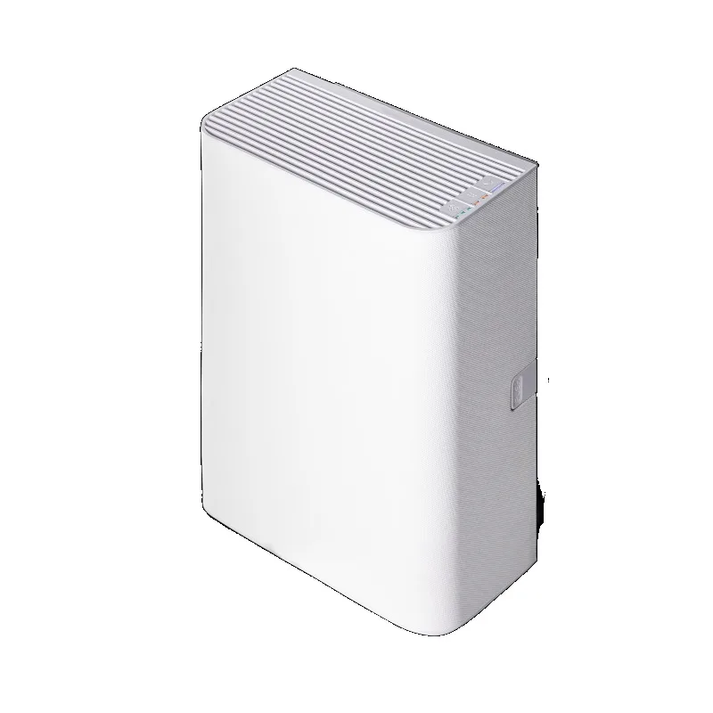 Household electric air purifier HEPA activated carbon filter, smart sensor, silent operation, application control, wall-mounted