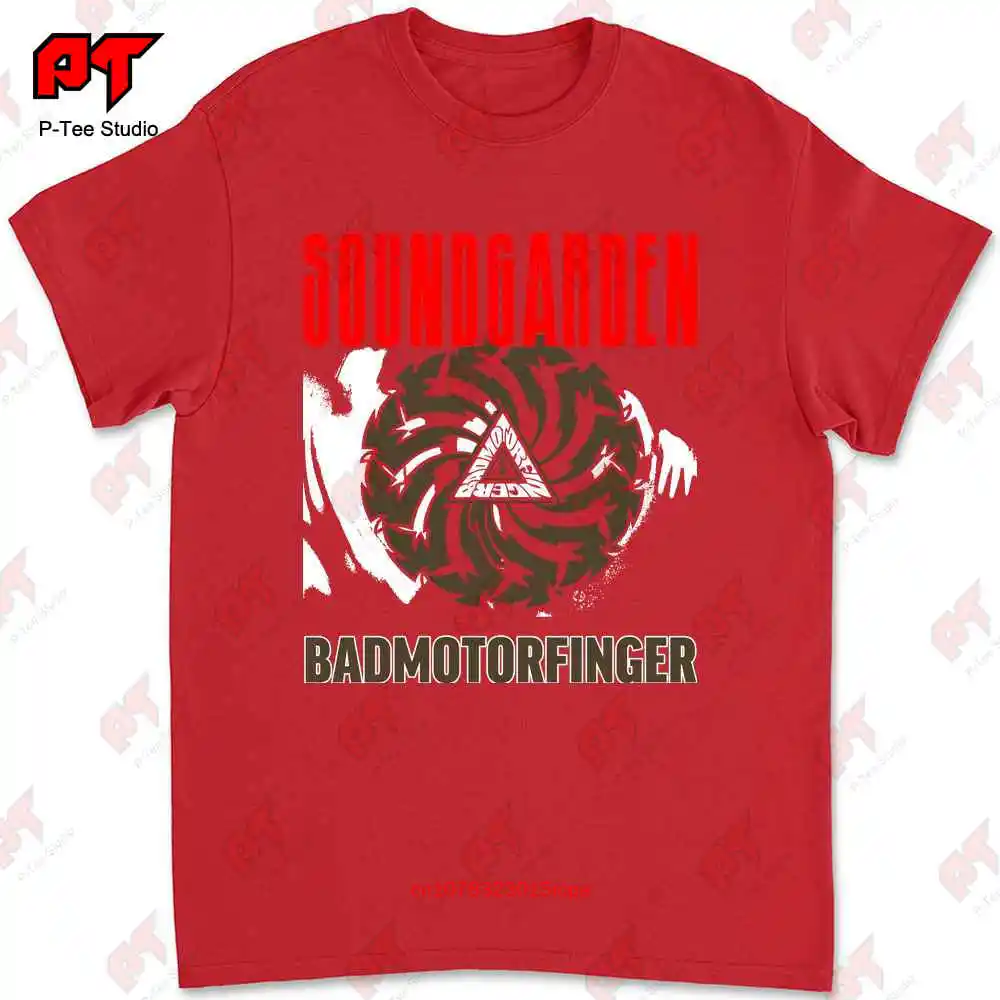 Soundgarden Badmotorfinger Band Logo T-shirt YZPN image 4