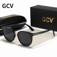 Nouvelles Lunettes de Soleil Polarisées GCV pour Femme, Style Œil de Chat, Tendance, Luxe, Monture Ultralégère, Idéales pour le Tourisme, les Fêtes et les Loisirs 2
