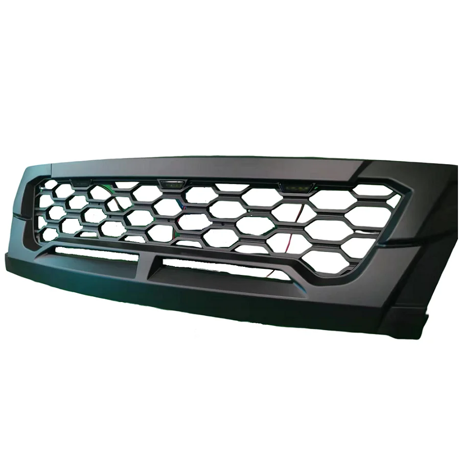 CITYCARAUTO MATTE BLACK front Racing grill grille ABS front trims Replacement Grills Raptor fit for ISUZU D-MAX DMAX 2012-2015
