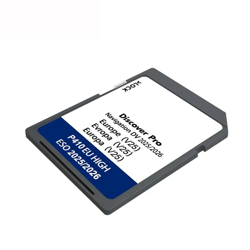 DV V25 Discover Pro Media 64GB لشركة فولكس فاجن كاليفورنيا كارافيل باسات سيارة الملاحة بطاقة SD بطاقة GPS Sat Nav خريطة أوروبا