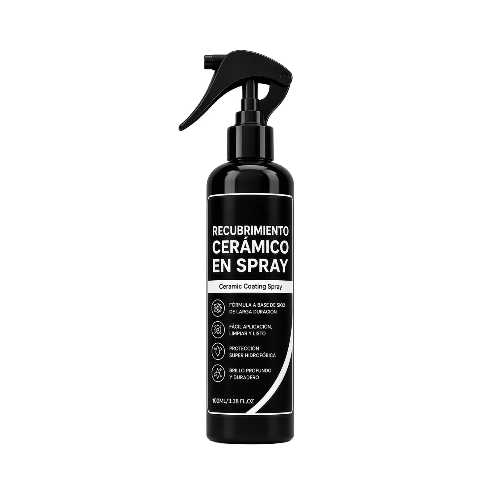 Ceramic Coating Spray Brightening Car Paint Hydrophobic, Easy To Clean, Dust Barrier, Self-help Construction, Easy To Spread Spray