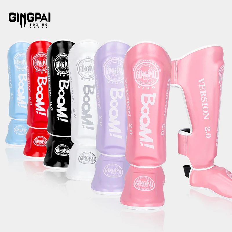 Children Adults Kickboxing Boxing Muay Thai Boxing Shin Guards Ankle Foot Protection Shield Martial Arts Training Equipment