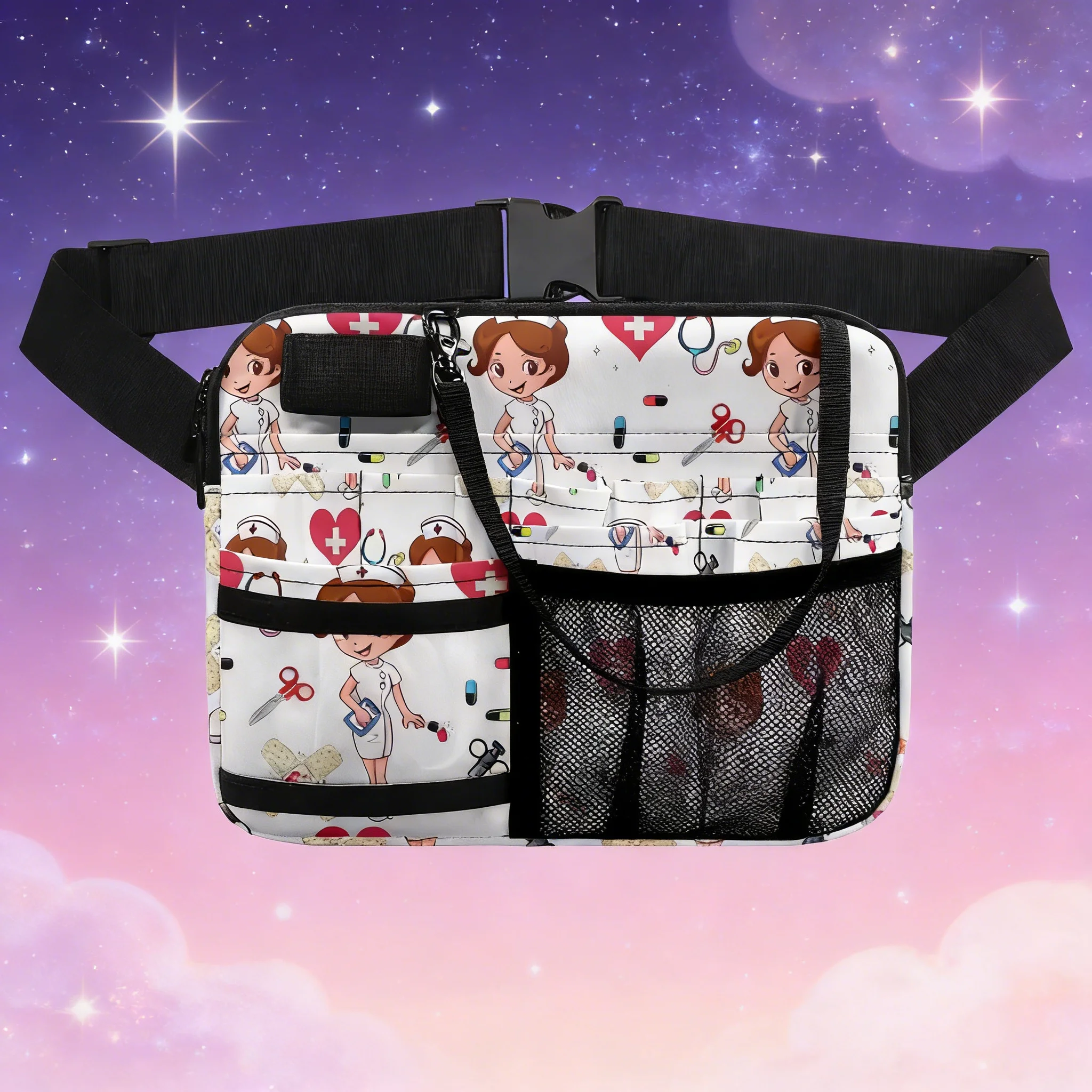 premium-quality-rainbow-nurse-fanny-pack-medical-waist-bag-for-luxury-experience