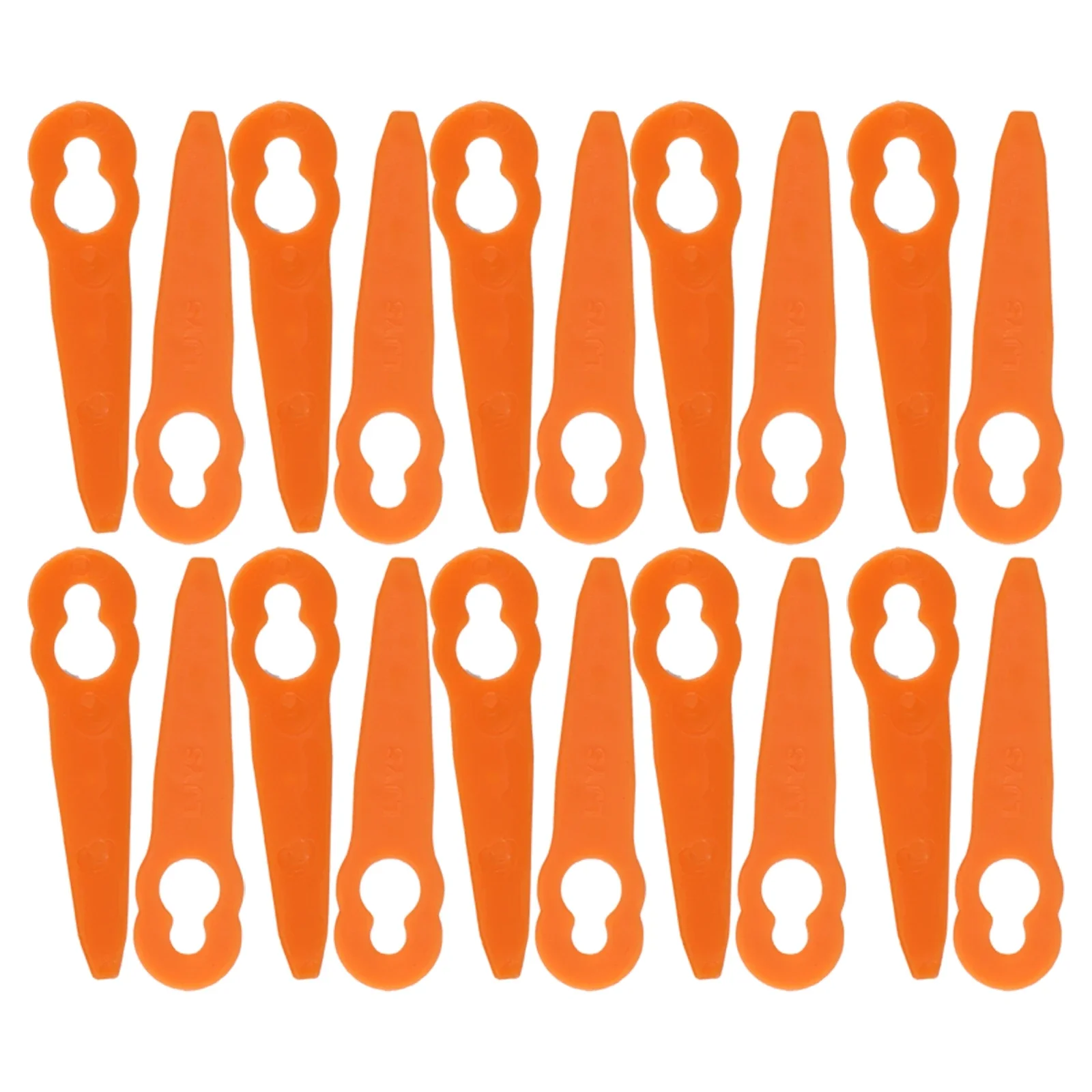 50pcs For STIHL FSA45 Plastic Blades Cordless Grass Trimmer Mowing Heads For Grass Cutter Lawn Mower Replacement Plastic Blade