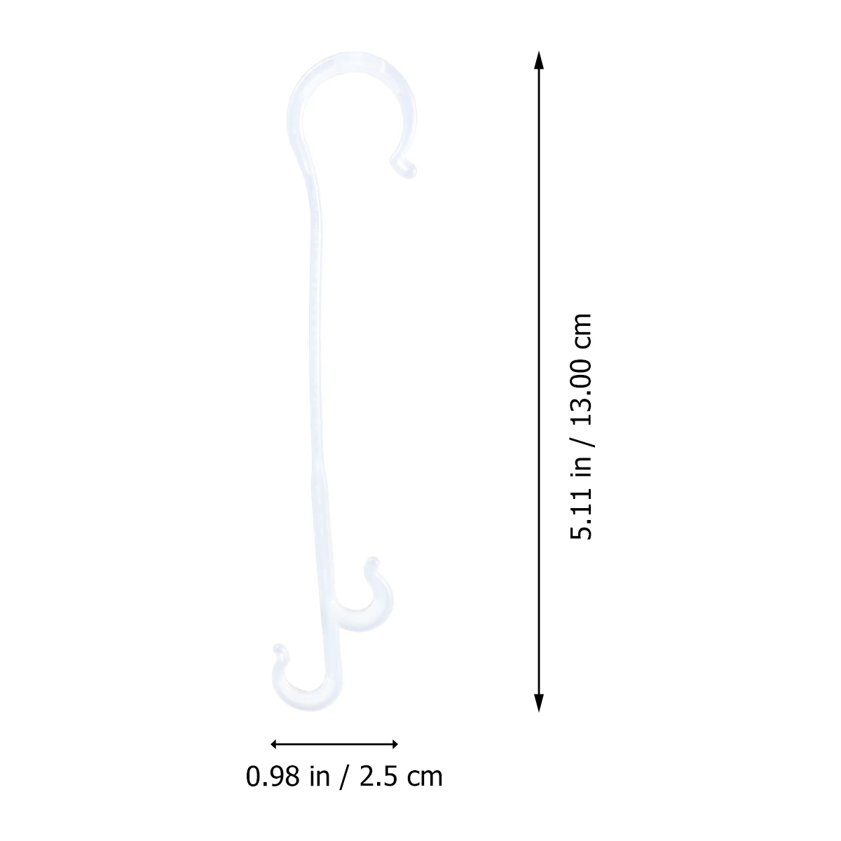 

850pcs Plant Support Hook Tomato Ear Hooks Fruits Hanging Supplies Vegetable Nylon Pull Durable Binding Efficient Fixing Vines