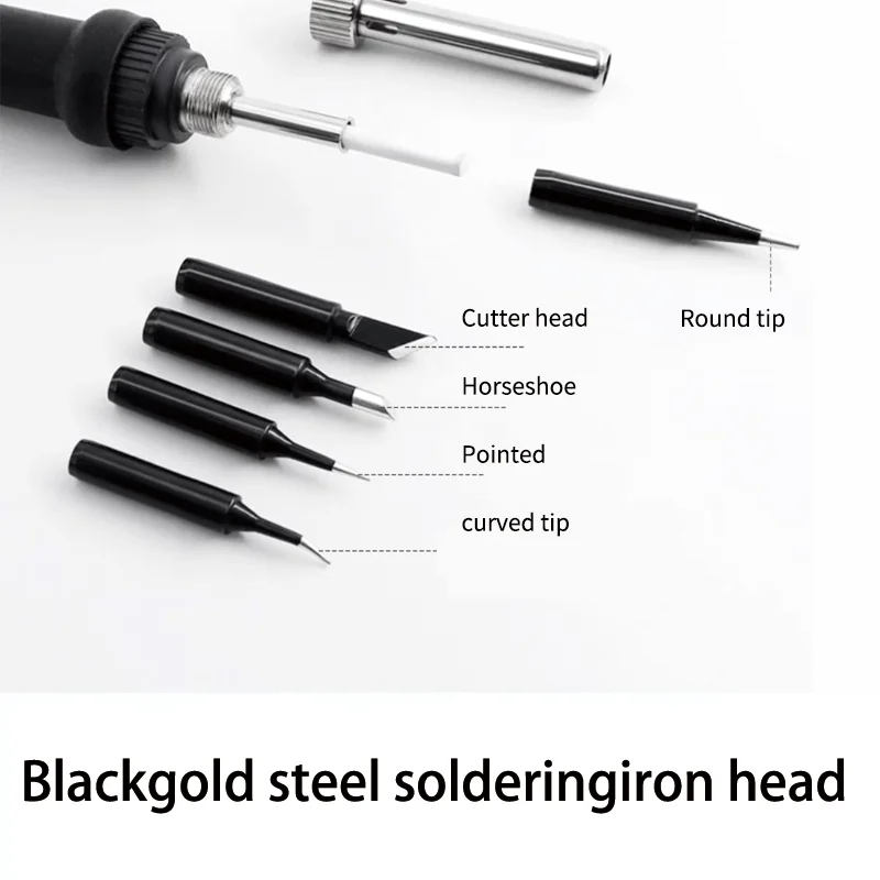 1 قطعة/الوحدة الأسود خالية من الرصاص سبيكة لحام تلميح 900M-T-I 900M-T-IS 900M-T-K لحام محطة لحام الحديد نصائح