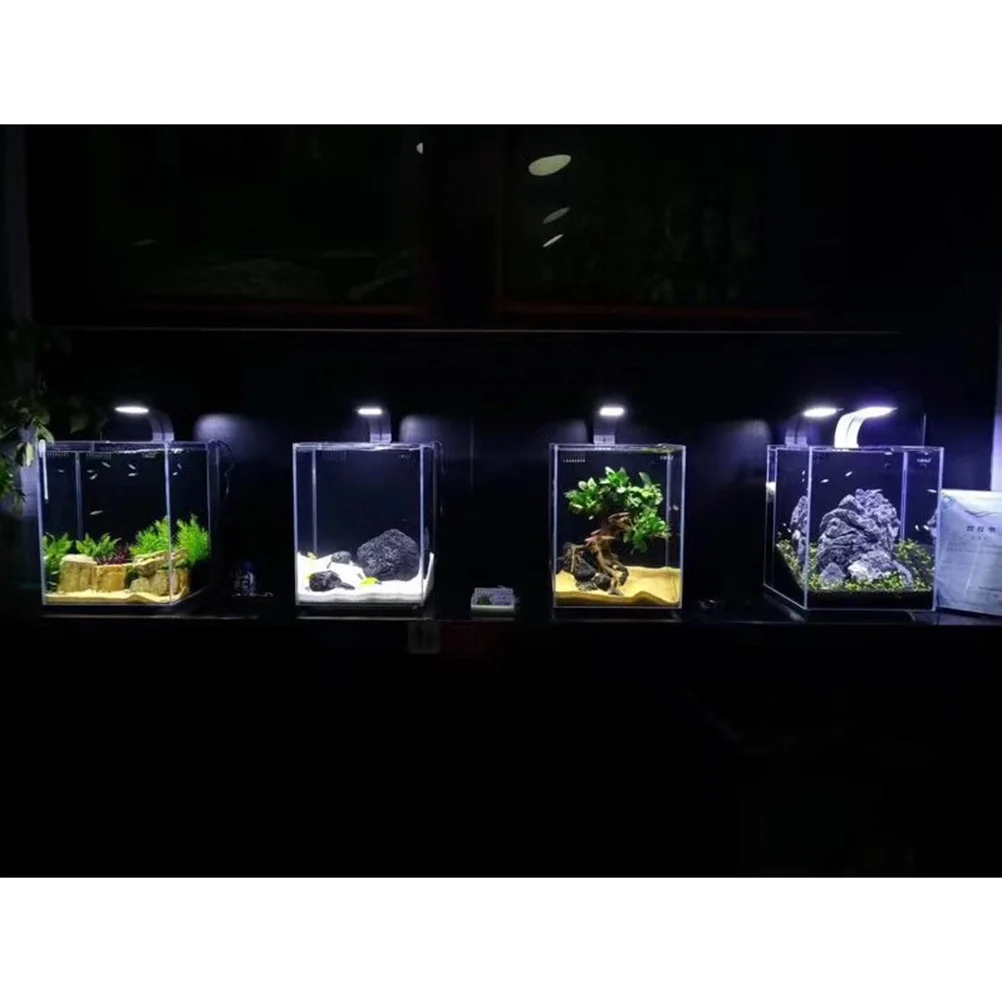

Ultra-Thin LED Aquarium Clamp Lamp Fish Tank Light Durable Stable Lighting Energy-Efficient for Home Office Decoration
