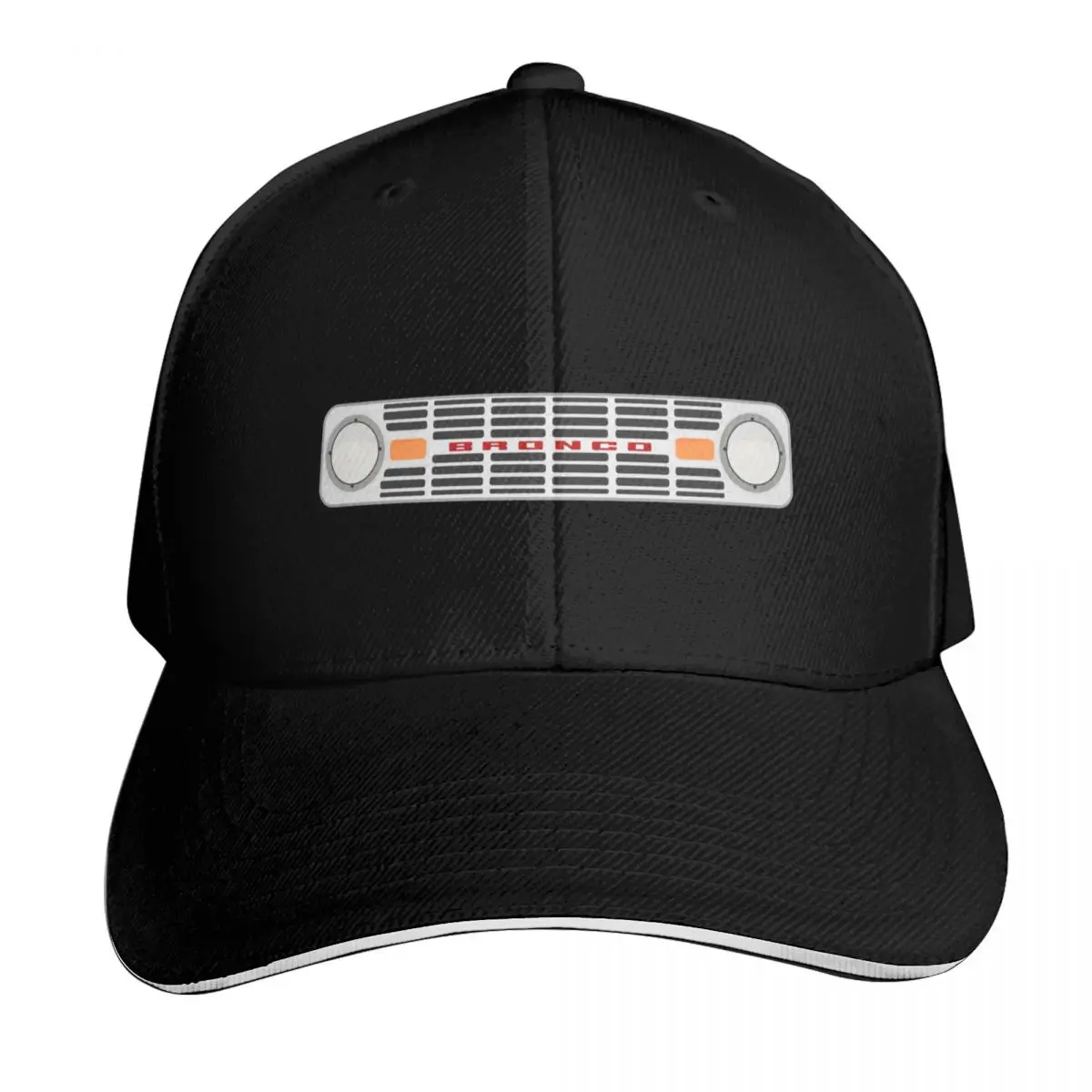 Bronco Grill Silhouette Classic 1965 Baseball Cap custom caps Sunhat golf hat genuine Hat Beach For Women 2026 Men's