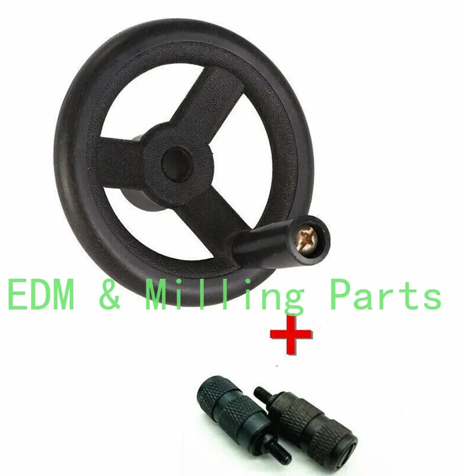 

CNC MP6210 Milling Machine Feed Plastic Hand Wheel & 2 Reverse Knob Mill Tool For Bridgeport B125+B126