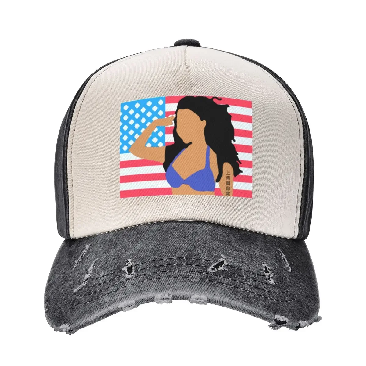 

Nicki Minaj Flag Baseball Cap Custom Cap party Hat Golf Wear Female Men's