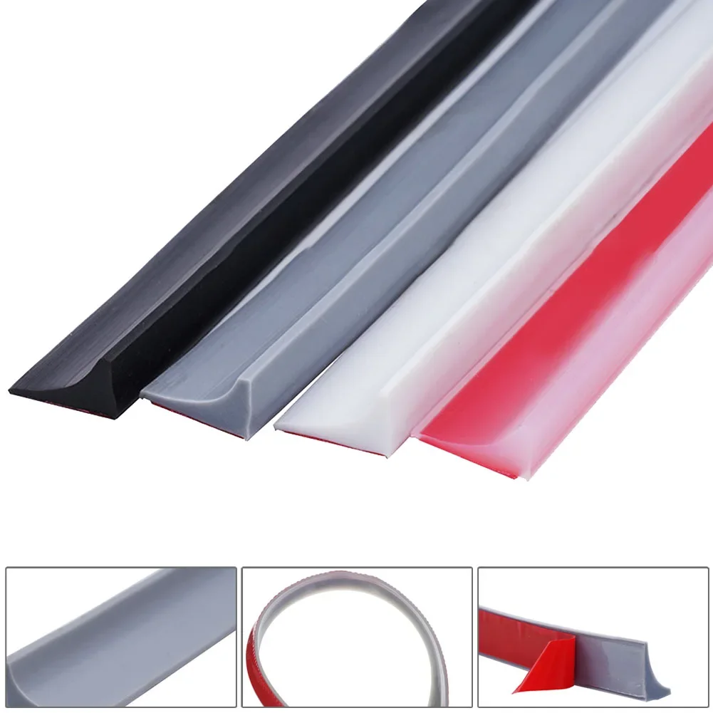 Bathroom Retention Water Barrier Strip Basin Water Stopper Water Retaining Strip Dry Wet Separation Strip Bar 50/100/300cm