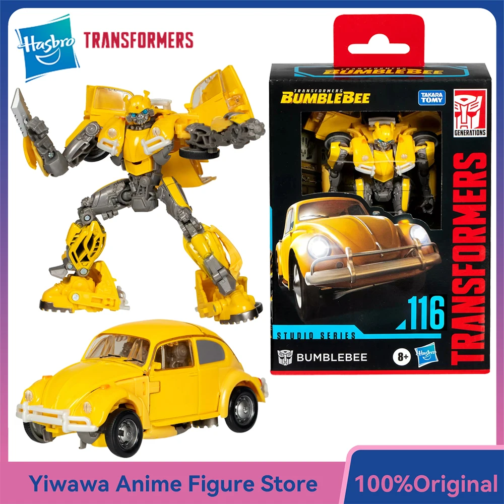 [Op voorraad] Hasbro Transformers Studio Series SS116 Bumblebee 11,5 cm Deluxe Class Action Robot Figuur Model Speelgoed