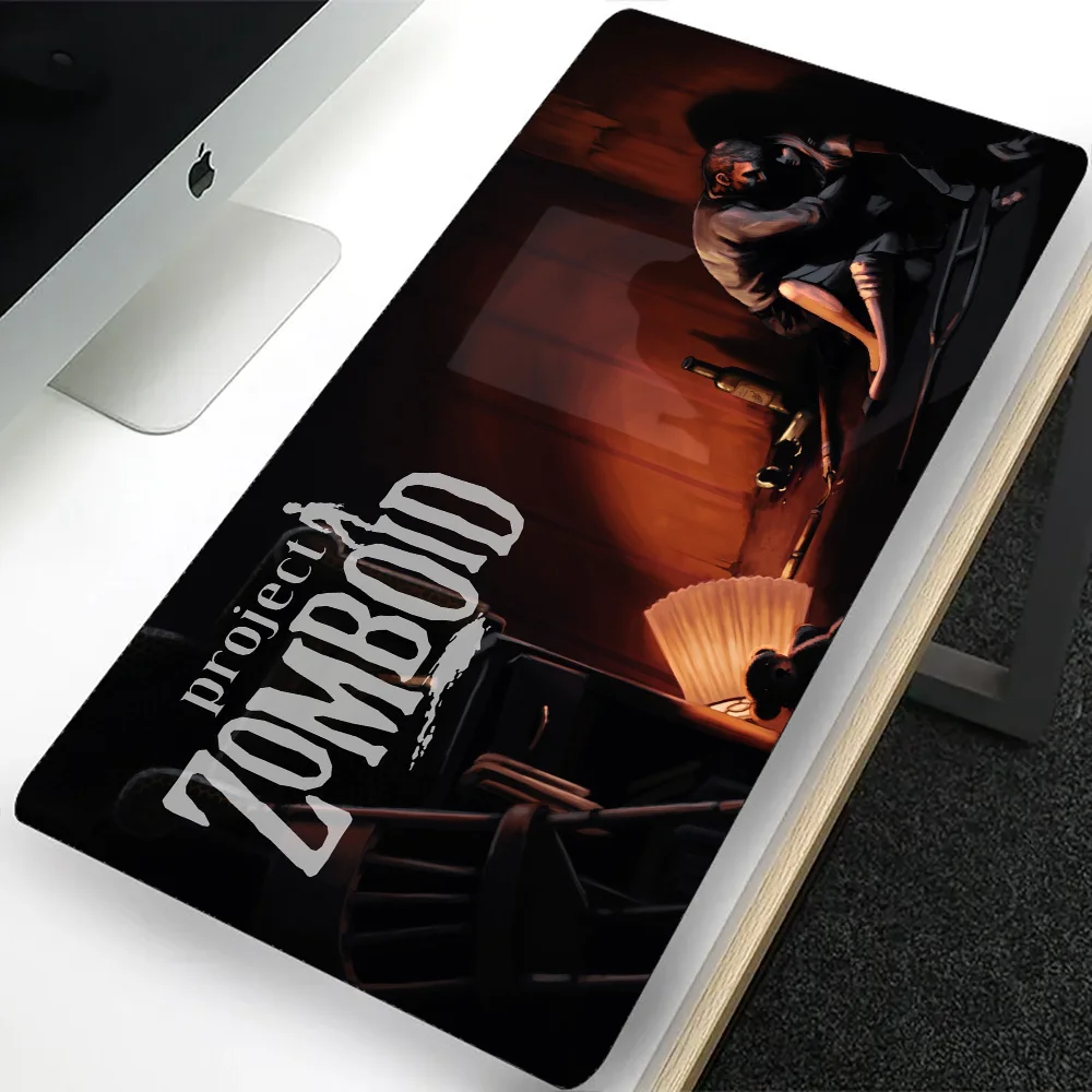 Project Zomboid Large Gaming Mouse Pad Computer Mousepad PC Gamer Laptop Mouse Mat Office Mausepad XXL Keyboard Mat Desk Pad