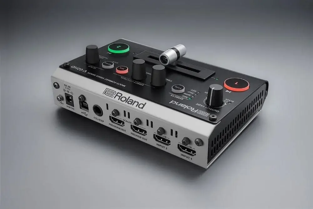 

Professional A/V Multi-Format Video Switcher (V-02HD)