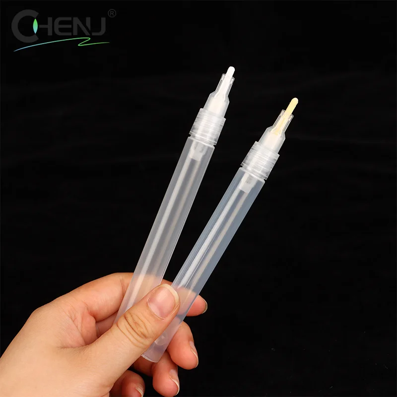 1pcs Refillable Ink Plastic Empty Pen Rod Repeatable Tube For Graffiti Pens Liquid Chalk Marker Paint Pen Accessories