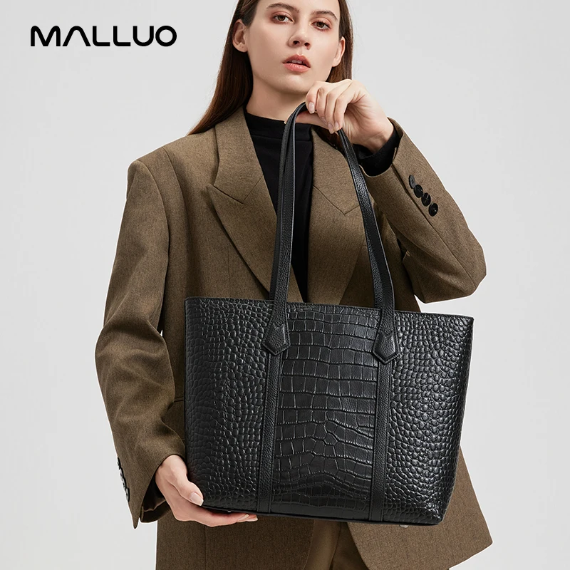 

Cowhide Genuine Leather Shoulder Bag For Women Retro Large Capacity Commuting Bags Female Luxury Designer Handbag for Ladies New