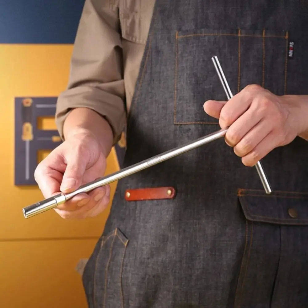 

Высококачественный стальной торцевой ключ Т-образного типа, удлиненная конструкция, нескользящая ручка, шестигранный торцевой ключ, универсальная стальная головка CR-V