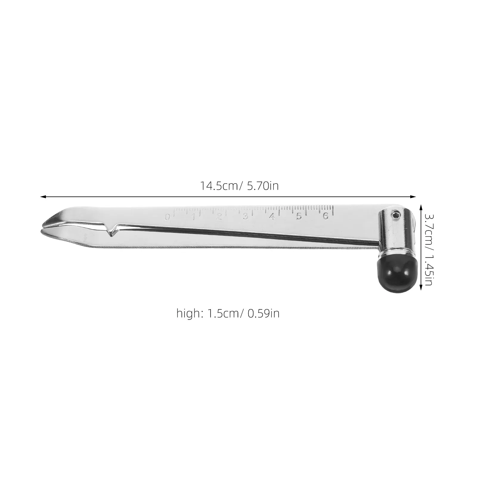 Diagnostic Reflex Hammer Stainless Steel Portable Multi-Purpose Neurological Exam Tool for Nurses