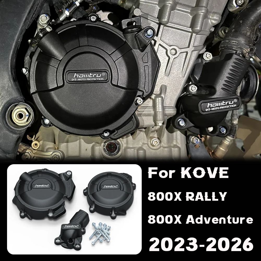 Image of NEUE 800X Motorschutzabdeckung für KOVE 800X RALLY 800X Super Adventure 2023-2026 Motorrad-Motorschutzabdeckungs-Set