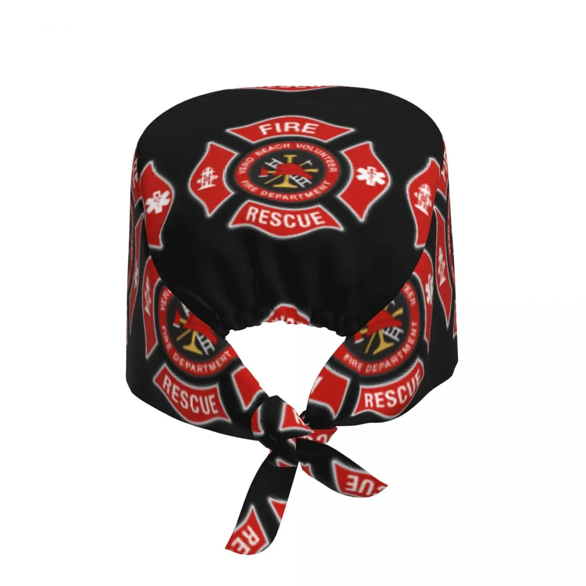 Adjustable Fire Rescue Firefighter Working Hat Women Men Surgical Hat Scrub Nursing Doctor Surgeon Cap for Nurse
