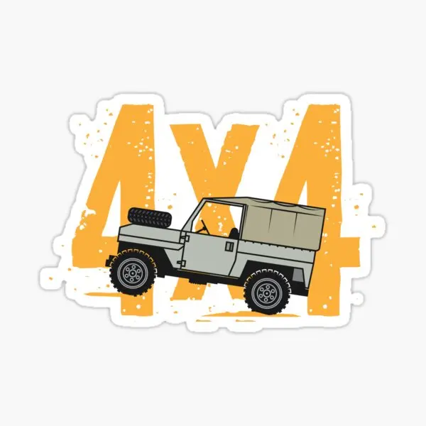 4x4 Vinyl Decal Sticker | Off-Road Truck SUV Crawler