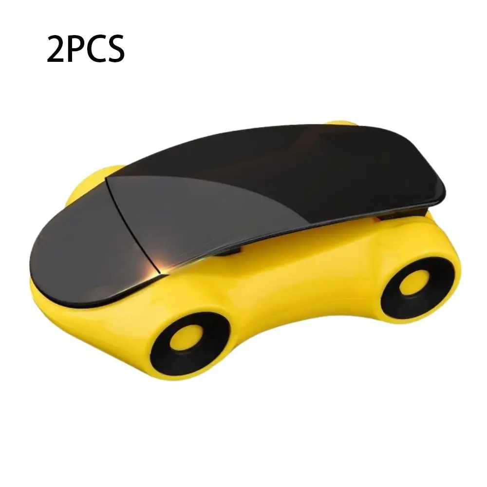 

2 Pcs Navigation Holder Car Mobile Phone Holder Foldable Car Shaped Universal Hand Clip Holder Adjustable 360 Degree Rotation