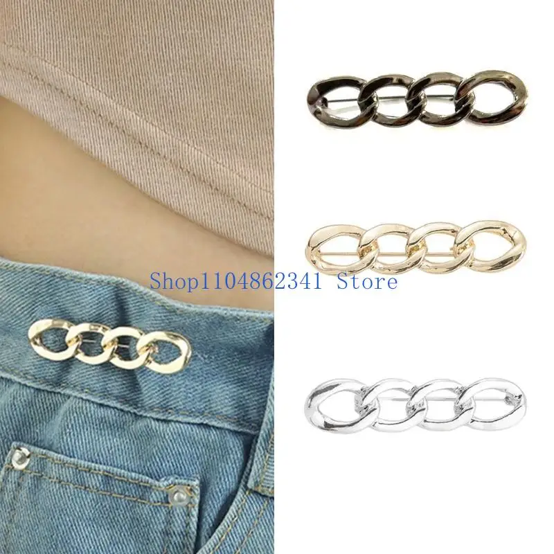 5asd Twist Tighten Waist Button for Women Skirt Jeans Adjustable Waist Clip