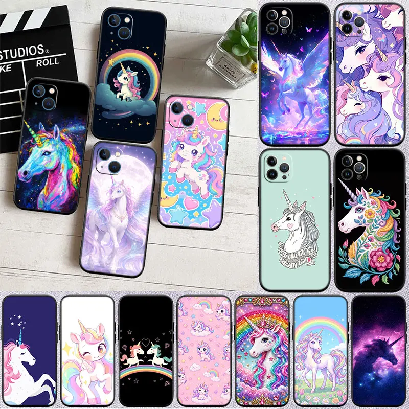 RH3 Cute Unicorn Phone Case for Samsung Galaxy M56 A36 A32 A33 A05 A05S A06 A16 A20 A11 A12 A13 A15