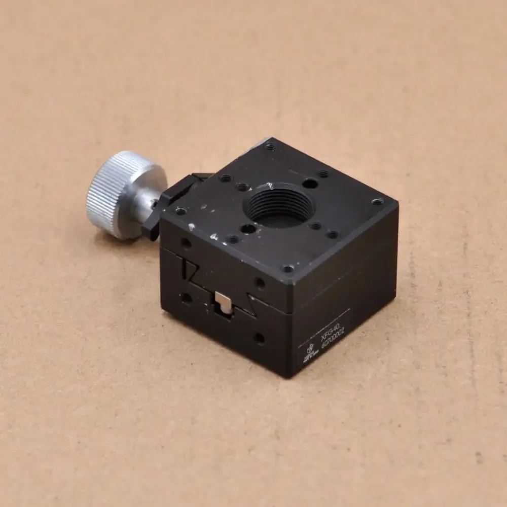 Y-axis Misumi XFG40 Manual Optical Dovetail Guided Platform Rack Gear Slide Table Aluminum