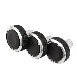 3Pcs Car AC Knob Air Conditioning Knobs Heat Control Switch Button Knob for Suzuki Swift Ciaz Splash Mazda VX-1 ERTIGA