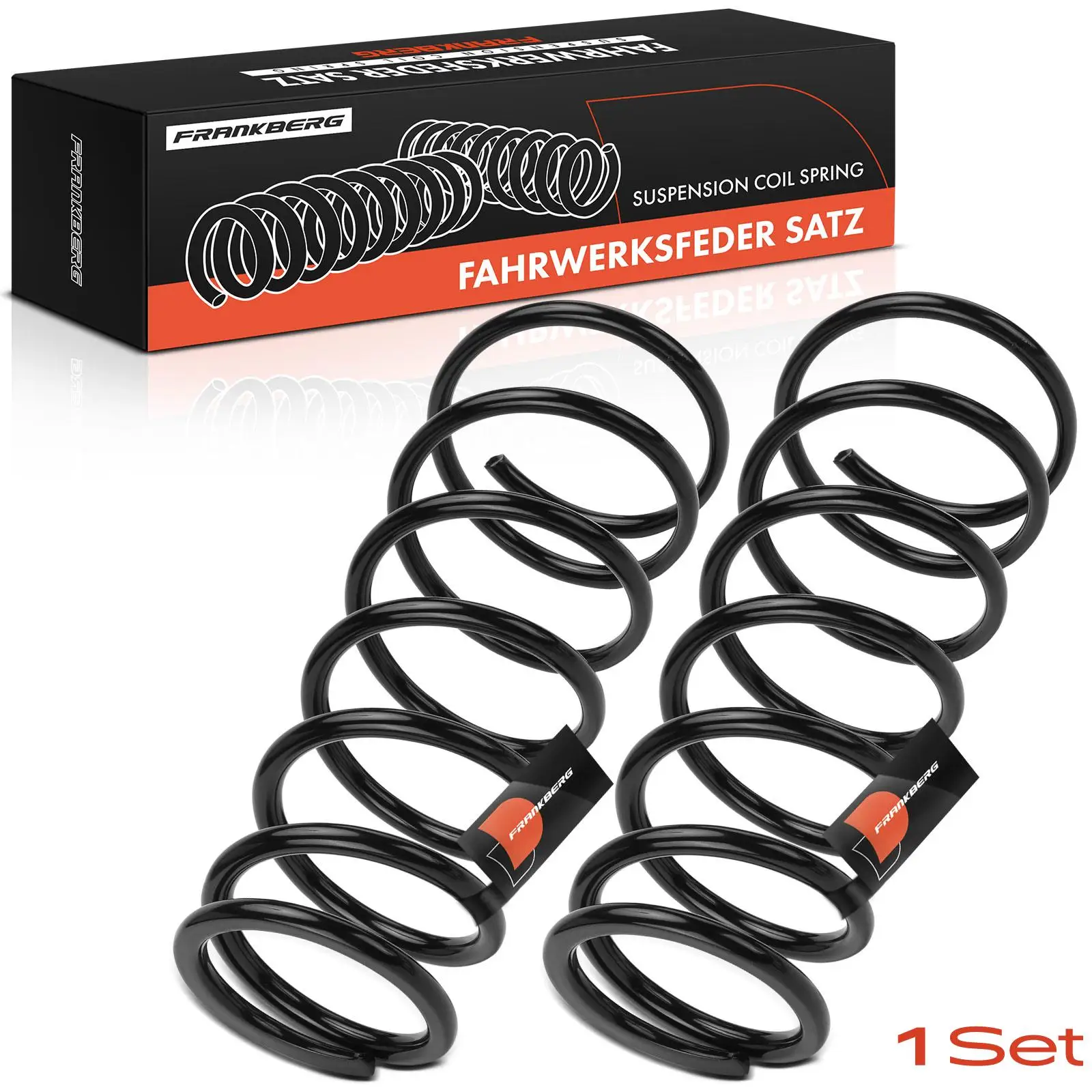 Frankberg 2x Muelles de chasis para eje trasero para Toyota Camry V2 2.2L 3.0L 1996-2002 RA6992 SP0700