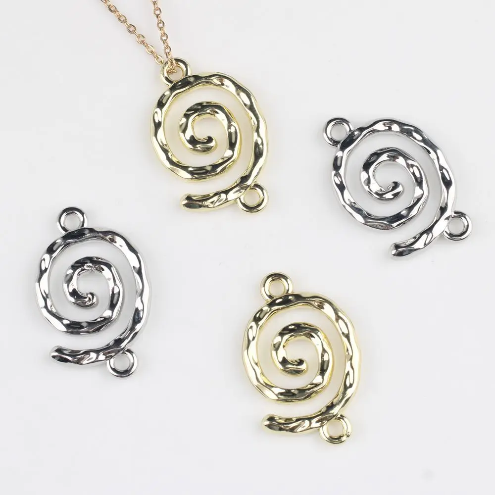 100pcs-handmade-spiral-jewelry-pendant-connectors-silvery-golden-color-necklace-earrings-pendant-charms-diy-jewelry-making