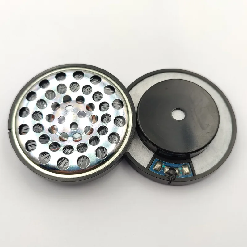 

Hifi 50mm Over Ear Headphone Speaker Unit Headset Driver Repair parts 32ohm With Cavity Metal mesh Cover Bass Newest 2pcs