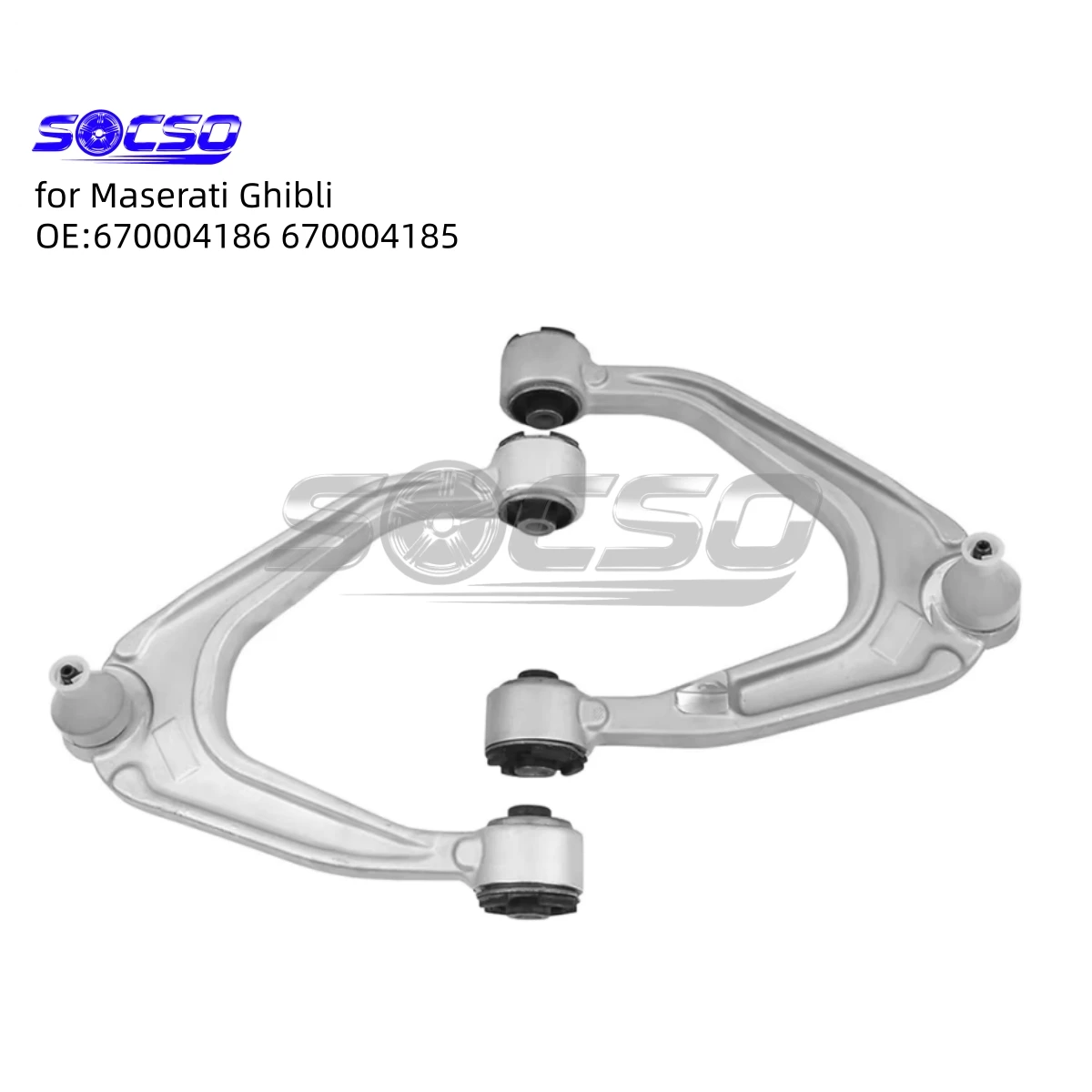 

Front Upper L/R Control Arm for Maserati Ghibli OE 670004186 670004185