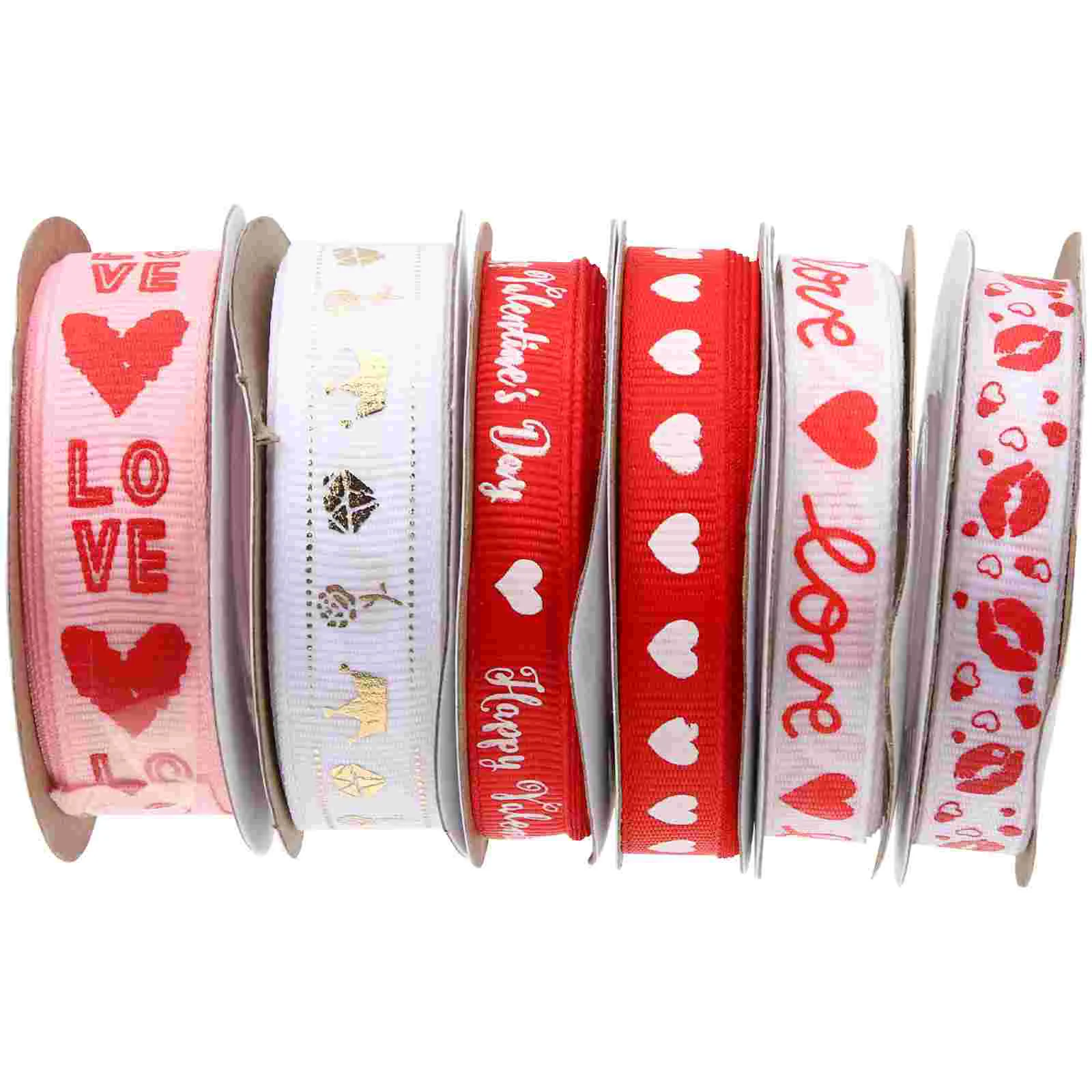 

6 Rolls Martini Mister Gift Packing Ribbon Wedding Decorations Automatic Mother Bartending Gifts