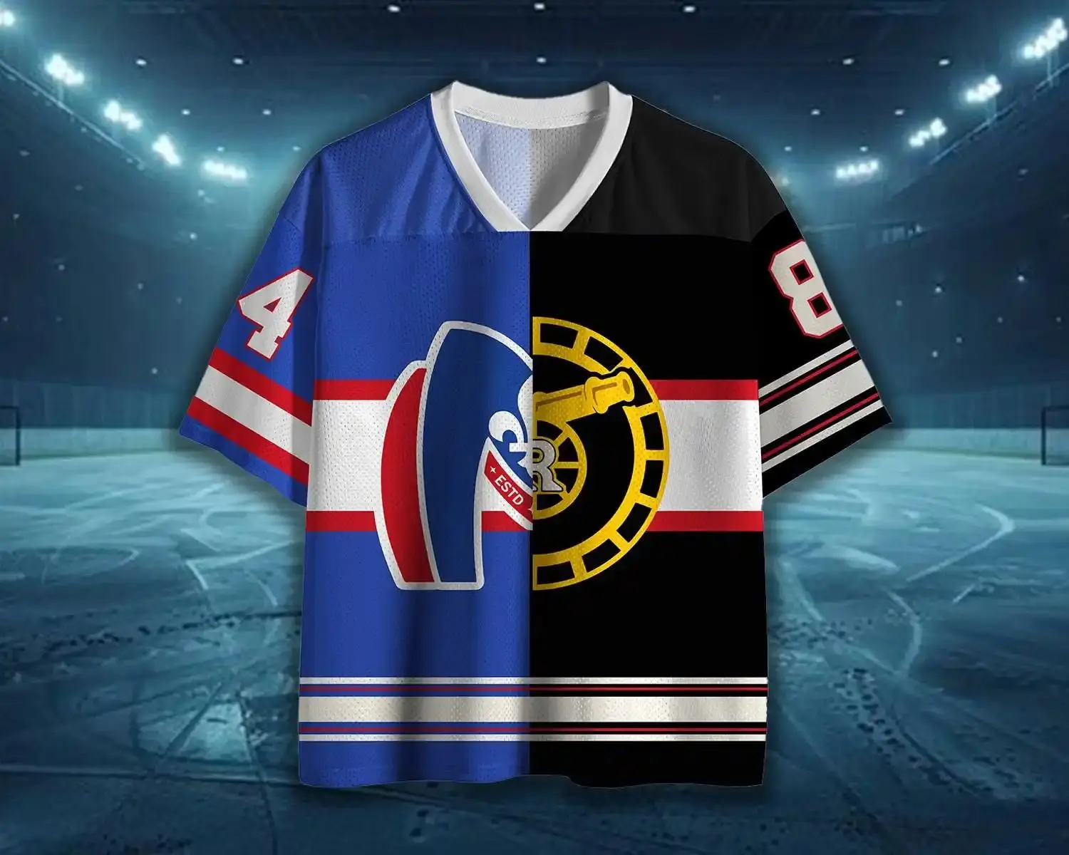 2026 Neues beheiztes Rivality-Hockey-Trikot, kurzärmeliges T-Shirt für Herren und Damen, Rozanov HOLLANDER T-Shirt, Unisex-Tops, Moto-T-Shirts – Detail 6