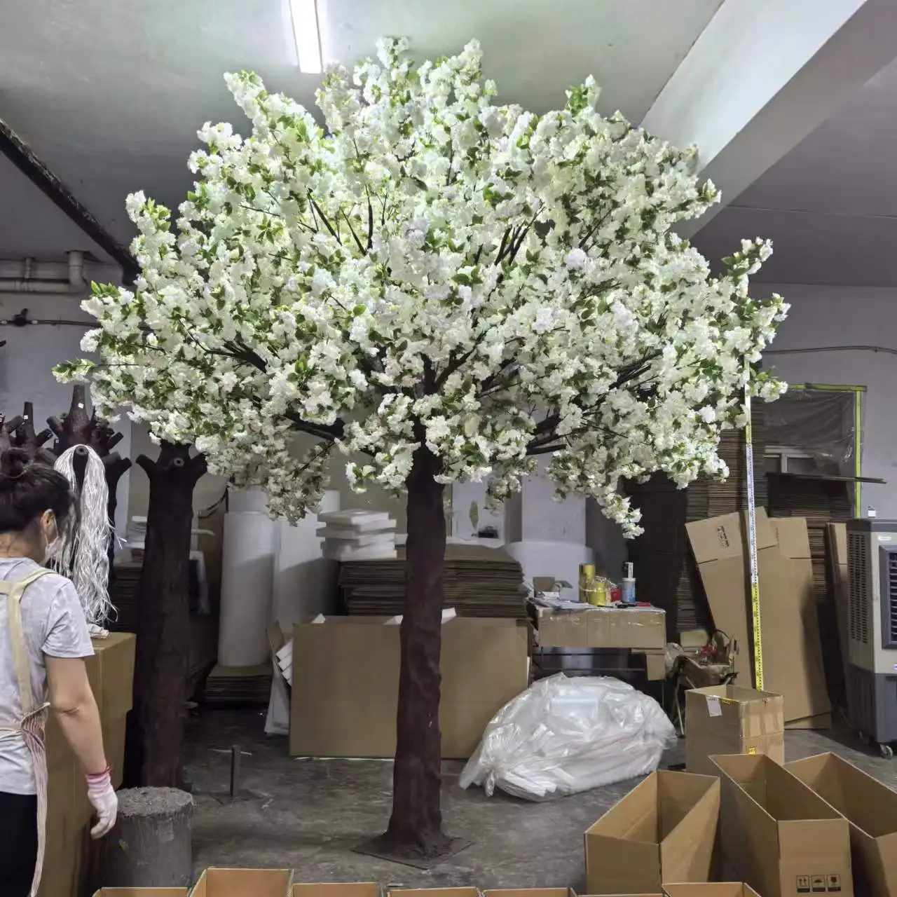 

3.5m artificial cherry tree artificial tree large wedding decoration multi-leaf cherry blossom landscaping