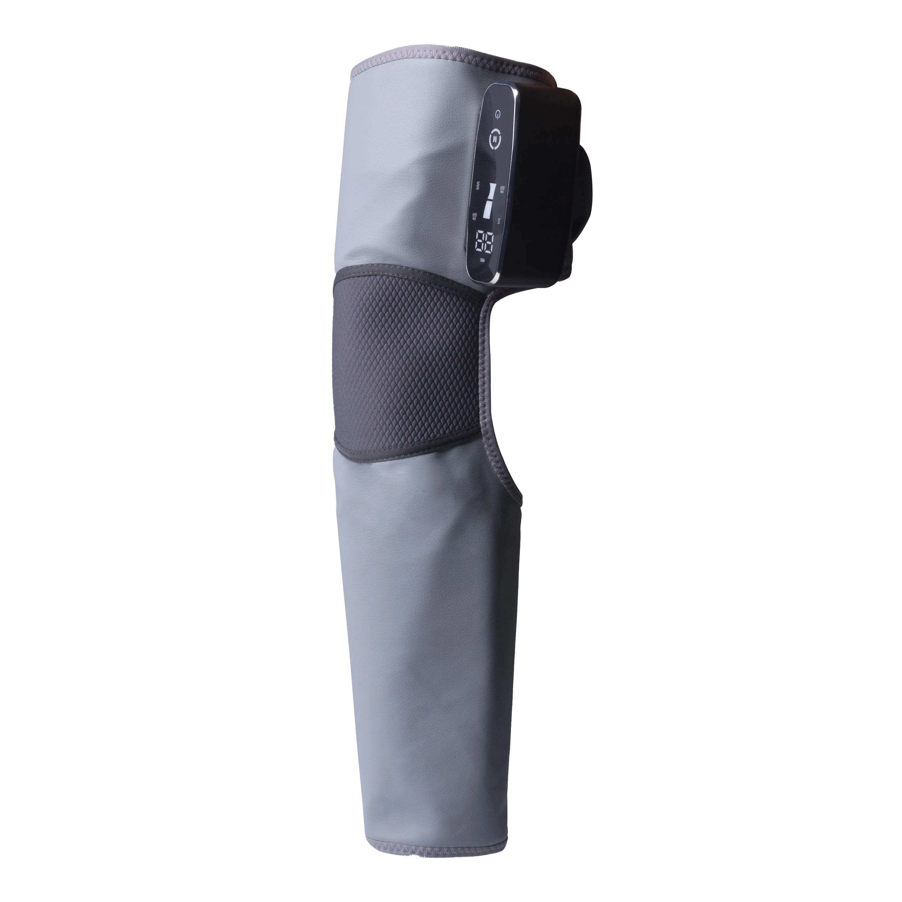 

3D thigh and calf massager with hot air compression cycle, vibrating leg and knee massager with red therapy