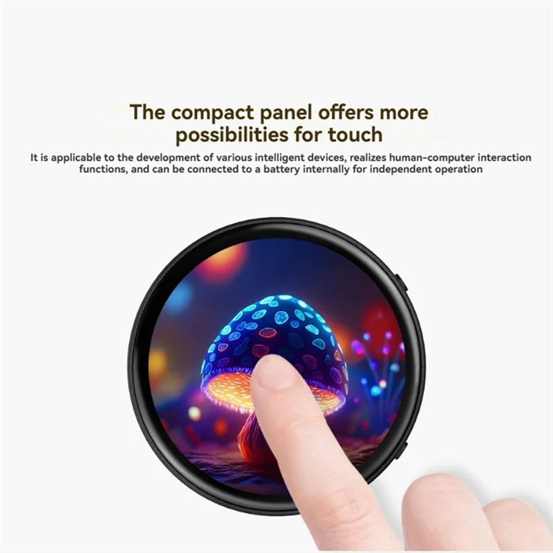 Well Made-ESP32-S3 ontwikkelingsbord 1,75 inch AMOLED touchscreen met behuizing Ondersteuning Deepseek Xiaozhi AI spraakinteractie