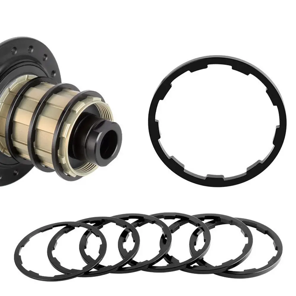Gasket Washer Gasket Bike Freehub Washer Bicycle Hub Washer Flywheel Cassette Gasket Cassette Spacer MTB Bottom Bracket Spacers