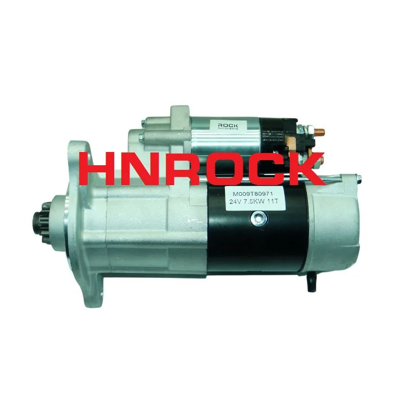 

NEW HNROCK 24V STARTER 1811003413 254343 254343M 6035652 M009T80971 M009T80972 M9T80971 M9T80972 STR71268 STRL716 FOR ISUZU