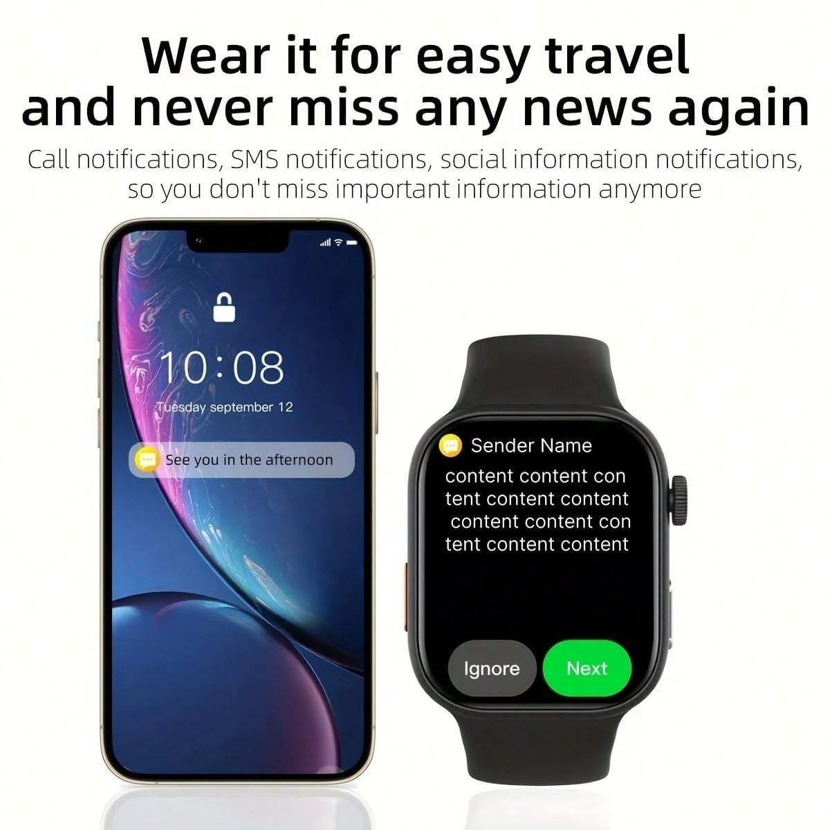 ساعة ذكية رياضية 2026 جديدة، أوضاع رياضية متعددة، مكالمة/قرص لاسلكي، عرض تذكير بالرسائل، مناسبة للرجال والنساء #5