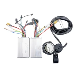 52V 25A 1200W JP Brushless DC Motor+Meter Display Screen, Electric Scooter Bike Controller Dual Drive Motor Controller