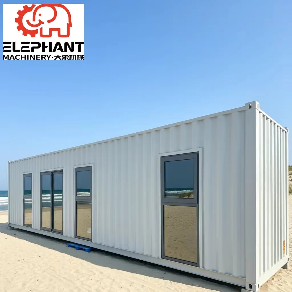 China CE Certified 20FT/40FT Customizable Container House Modern Design Equipped Bathroom Kitchen for Apartment Office Outdoor