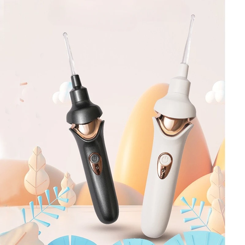 Ear Digging Device Adult Ear Picking Ear Suction Ear Pick Ren's Luminous Earwax Cleaner With Light Soft Set