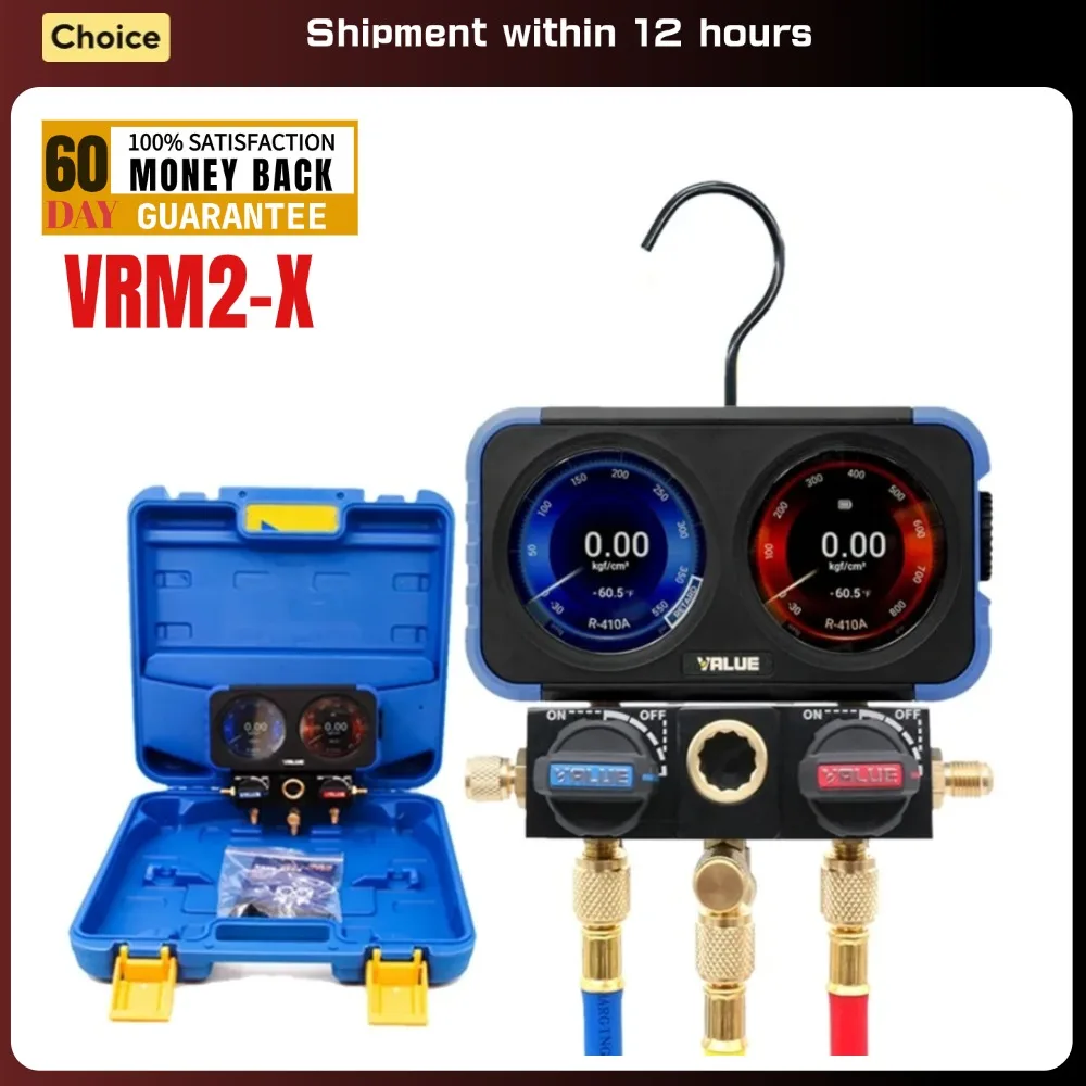 مقياس VALUE الرقمي المنوع VRM2-X مع شاشة HD